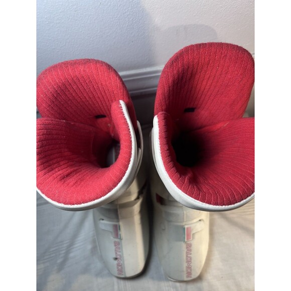 Salomon SX82 Rear Entry Ski Boots HPC Alpine Skiing Size 55 335 mm Vintage - Picture 6 of 6